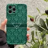 Luksusowy trójkąt retro pudełka telefonu komórkowego na iPhone 14 14pro 14plus 13 13pro 12 12pro 11 11pro x xs Max xr Soft IMD TPU Case Ochrona aparatu komórkowego Okładka telefonu komórkowego