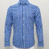 Męskie koszule homme azjatyckie paski w kratę aligator bawełniana koszula camisa masculina men Długie rękawe sukienka moda hombre chemise