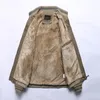 남자 재킷 가을 남성 재킷 100%면 채권타 캐주얼 솔리드 패션 빈티지 따뜻한 조끼 코트 고품질 m-5xl 겨울 재킷 남자 220923