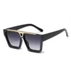 2022 mode Klassische design quadratische Sonnenbrille Für Männer Frauen Luxus marke sonnenbrille uv400 8675