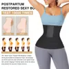 Dameshoeders taille buikbuik Shaper Trainer Shapewear Belt Women Slimming Wrap Trimmer postpartum reductieve gordelmodelleringsriem 220923