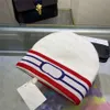 قبعة قبعة/جمجمة Caps Classic Beanie Caps Fashion Theknated Hat Skull Cap for Man Woman Winter Hats 4 Color6yz7