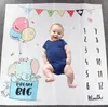 21 estilos recién nacido fotografía accesorios de fondo bebé foto prop tela telones de fondo Pascua mantas infantiles envoltura carta manta ins tela estera chico