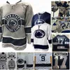 Gla NiK1 Maillot de hockey personnalisé Penn State Nittany Lions 9 Alex Limoges 10 Brandon Biro Oskar Autio Tim Doherty Kevin Wall N'importe quel numéro de nom