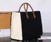 Дизайнерские сумки Тота Сумка мода мода цветочная кожаная сумка женские пакеты шерстяные ткани высокая емкость композитные покупки мешков на плече