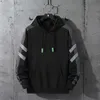 Yeni Japonya Sıradan O boyun 2022 Bahar Sonbahar Siyah Büyük Boy 7xl 8xl Hoodie Sweatshirt Erkekler Polar Hip Hop Kaykay Sokak Giysileri