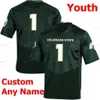 SJ Custom Colorado College College Football Jerseys 27