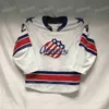 Gla MitNess Personnalisé Rochester Americans Hockey Jersey AHL Matej Pekar Ryan Scarfo Brendan Warren Brett Murray Casey Fitzgerald Josh