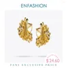 Dangle Earrings Enfashion Gold Leaves For Women Color Leaf Drop Oorbellen Voor Vrouwen Earings Fashion Jewelry EC181044