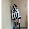 Women's Wool Blends Wool Tweed Autumn and Winter French College Style Cape Women's Design Short High-End Temperament Woolen Coat 220924