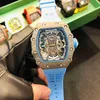 Multifunktion Superclone Watch Designer Luxury Mens Mechanics Richa Milles Wristwatch R Bucket Fashion Trend Tiktok Red Ghost Business