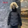 Herren-Daunenparkas, Herren-Wintermäntel, Daunenjacke, Outdoor, weiße Ente, dicke Parkas, Oberbekleidung, großer echter Wolfspelz, mit Kapuze, Fourrure-Jacken, Mantel, Hiver-Parka, Doudoune-Mode