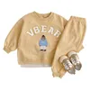 Ensembles de vêtements bébé garçons fille rayé costume de sport mode enfant sweat à capuche pantalon enfant survêtement vêtements 220922