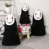 Plüschpuppen, 4060 cm, lustiges Spirited Away, gesichtsloser Mann, kein Gesicht, Plüschtiere, kein Gesicht, Geist, Kaonashi, gefülltes Kissen, kreatives Geschenk für Mädchen und Kinder, 220923