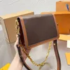 Borse da designer di lusso borse per donne a spalla a catena spalla vintage modella incrociata borsette per messsenger louiseitys 1049 viutonity 1