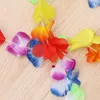 Decorative Flowers 6 Pcs Hawaiian Style Flower Bunch Banner 3M Lei Bunting Hanging Garland Party Decorations Favor