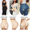 Women's Shapers Waist Tummy Women High Lace Butt Lifter Body Control Panties Boyshort Pad Shorts Hip Enhancer Shapewear 220923 220923