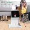 Cat Toys Atuban Laser Toy Automatisk slumpm￤ssig r￶rlig interaktiv f￶r inomhuskatter kattungar hundar r￶d dot tr￤ning