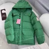 Men's Down Parkas mens black puffer jacket womens Down jackets Parkas joint name high quality winter outerwear blue green thick coats 2XL plus size unisex