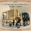 The Magic Movie Train Station Build Blocks Mold King 12011 Serie