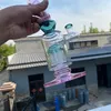 Bong Narguilé Dab Rig Pipe À Eau En Verre Grand Bécher Adulte Bongs De Fumée Créatifs