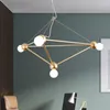 Pendant Lamps Eusolis Moderne Creatieve Hanglampen Eenvoudige Industrial Light Lustres De Sala Jantar Glass