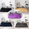 Carpets Entrance Carpet Nordic Non-slip Flannel Embossed 3D Door Mat Grid Pattern Custom Made Bedroom Rug Livingroom Bathroom Floor