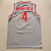 Mitch 2021 New NCAA College Ohio State Buckeyes Jersey 4 Duane Washington Jr. Grey Size S-3XL