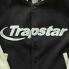 Trapstar المطرزة المعاطف المعاطف أزياء رخوة رياضة الملابس الخريف هوب هوب كارديجان مريحة السترة البيسبول الذكور