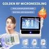 2022 Senaste hälsohud och ansiktslyftfraktionella gyllene RF Microneedle Machine Light Spots och Acne Facial Care Beauty Equipment Home Instrument