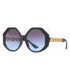 Óculos de sol oversized irregular hexágono óculos de sol pernas ocas marca designer óculos para feminino gafas oculos óculos de sol t220922760