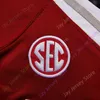 Mitch 2020 New NCAA Mississippi State MSU Maillots 8 Kylin Hill College Football Jersey Rouge Taille Jeune Adulte