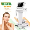 HIFU Beauty Equipment 8D H￶gintensitet Fokuserad ultraljud 8 huvuden med 10000 skott Skinf￶ryngring rynka borttagning Maskin Body Sculpting Device