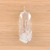 Natural Crystal Pelar Pendants Handmade Wire Wrapped Tree of Life Jewelry BN493