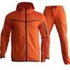 Thin Tech Fleece Men Tracksuit 디자이너 Sweat Suit Spring Spring Autumn 3XL 남성을위한 긴 슬리브 까마귀와 스포츠 스웨트 팬츠