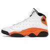 2023 Casual Nouvelle arrivée Chaussures de basket Jumpman 13 13s History of Flight Melo Class off 2002 Starfish Gold Glitter Court Purple Barons Womens