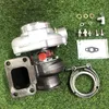 T3 Universal Dual Cuscinetto a sfere in ceramica GT3076 GT3076R GTX3076R Compressore turbo billet anti-sovratensione Turbocompressore ruota 400-750HP