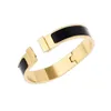 Trendy mens bracelets luxury bracelet letter bangles designer jewelry plated gold buckle opening Love female famous christmas gift bracelets designers for women