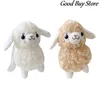 Sacs à dos belle mouton blanc portefeuille en peluche alpaga mignon sacs à bandoulière enfants enfants sac à bandoulière hiver sac à main dessin animé animal sac à main 220924