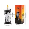 Decoración de fiesta Decoración de fiesta Accesorios de luz de velas de Halloween Horror Led Castillo electrónico Esqueleto Fantasma Mano Vestir 220 Bdesybag Dhd94