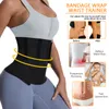 Shapers Women's Shaper Shaper Shaper Bandage Wrap Trimmer Belt Trainer Body Shapewear Woman Woman Belly Slimming Gain Pós -parto 220923