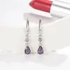 Boucles d'Oreilles Pois Topaze Argent Sterling 925 Pour Femme Pierres Précieuses Déclaration Bijoux Perle