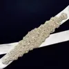 2022 Nieuwe sprankelende kristallen Rhinestones Wedding Sashes Luxe handgemaakte bruidsgordel