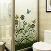 Window Stickers 60X116cm Frosted Glass Sticker Light Opaque Bathroom Sliding Door Privacy Film Decoration Personality Creative