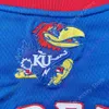 Mitch 2020 New NCAA College Kansas Jayhawks Jerseys 13 Chamberlain Basketball Jersey Blue Size Youth Vuxen All Stitched