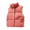 Automne hiver enfants gilet manteaux filles gilets chauds garçons épaissir gilet vêtements d'extérieur pour enfants gilet coton vestes unisexe 2-8Y 20220926 E3