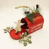 Dekoracje świąteczne ozdoby metalowe dekoracja skrzynki pocztowej dla praktycznego