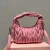 Axelväska designer handväska kvinnor crossbody väskor mode ränder på lyx läder handväskor messenger rosa väska brev tryckning 220926