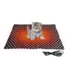 애완견 고양이 조절 가능한 온난화 매트 3 개의 열 설정을 가진 큰 전기 가열 패드