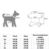Dog Apparel Cat Clothes Winter Pet Warm Down Jacket Small Clothing Coat Padded Vest Water Proof Supplies